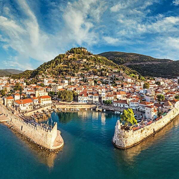 Athens City ↔ Nafpaktos Town